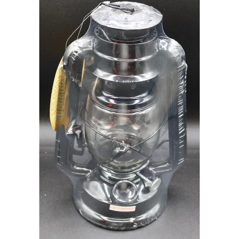 Florasense Hurricane Lantern Oil Lamp Black - Vintage / Retro NEW